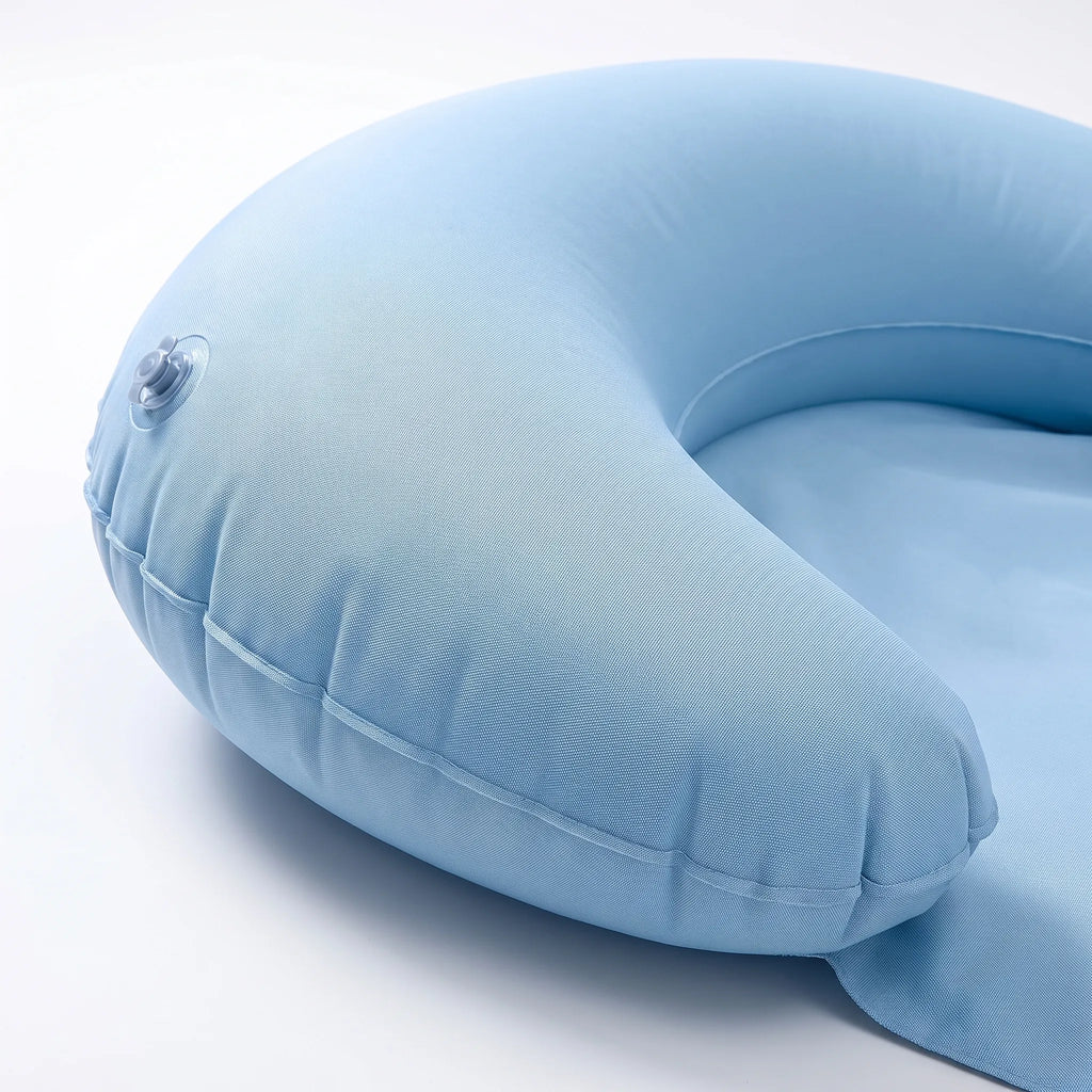 Inflatable Beach Mat with Headrest