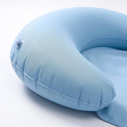 Inflatable Beach Mat with Headrest