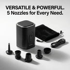 Rechargeable 2-in-1 Air Pump with Camping Light