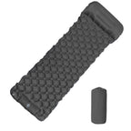 Inflatable Camping Mattress with Built-In Pillows
