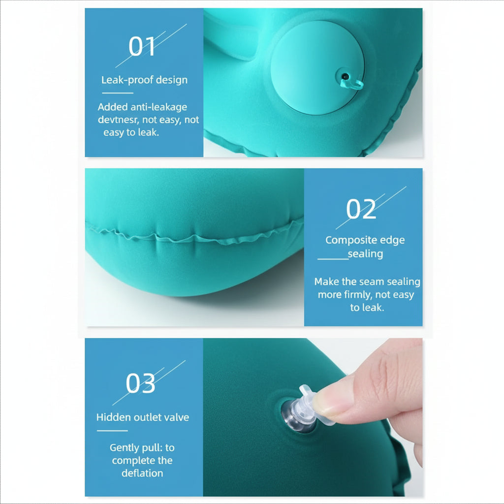 Built-In Pump Support Pillow