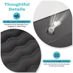 Portable Double Air Bed for Car Back Seat with Pump & Pillow