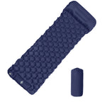 Inflatable Camping Mattress with Built-In Pillows
