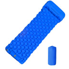 Inflatable Camping Mattress with Built-In Pillows