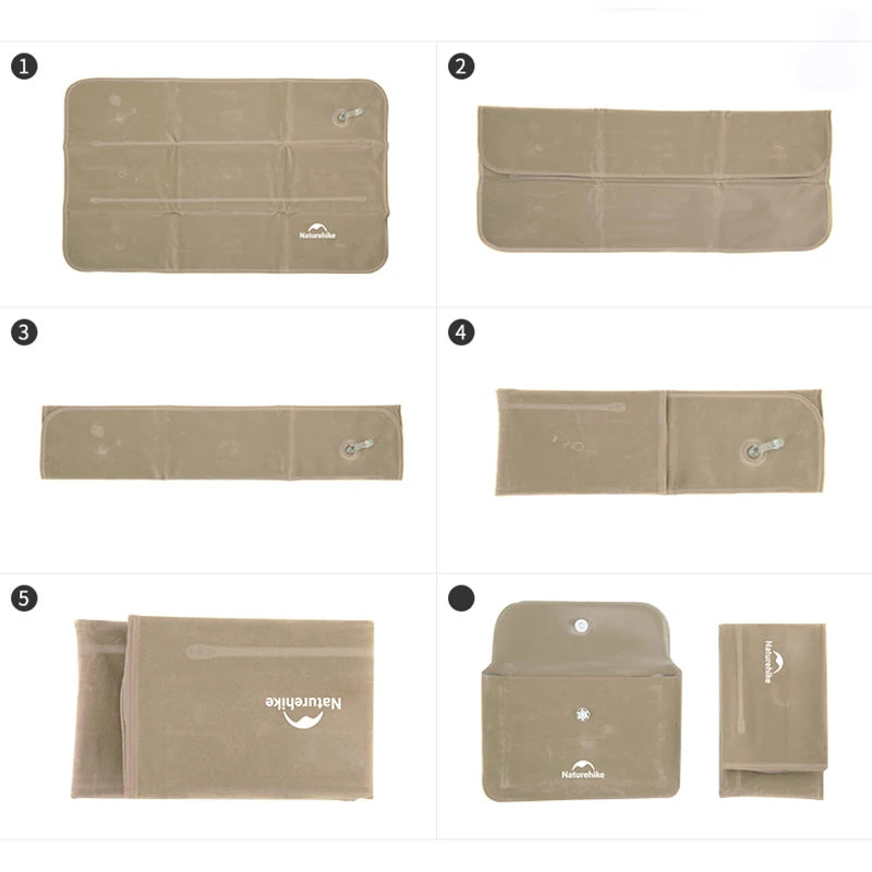 Blowing Inflatable Camping Pillow