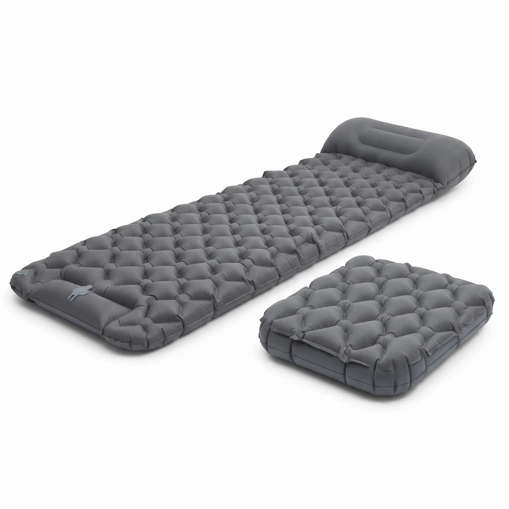 Single-Person Inflatable Camping Mattress