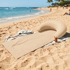 Inflatable Beach Mat with Headrest